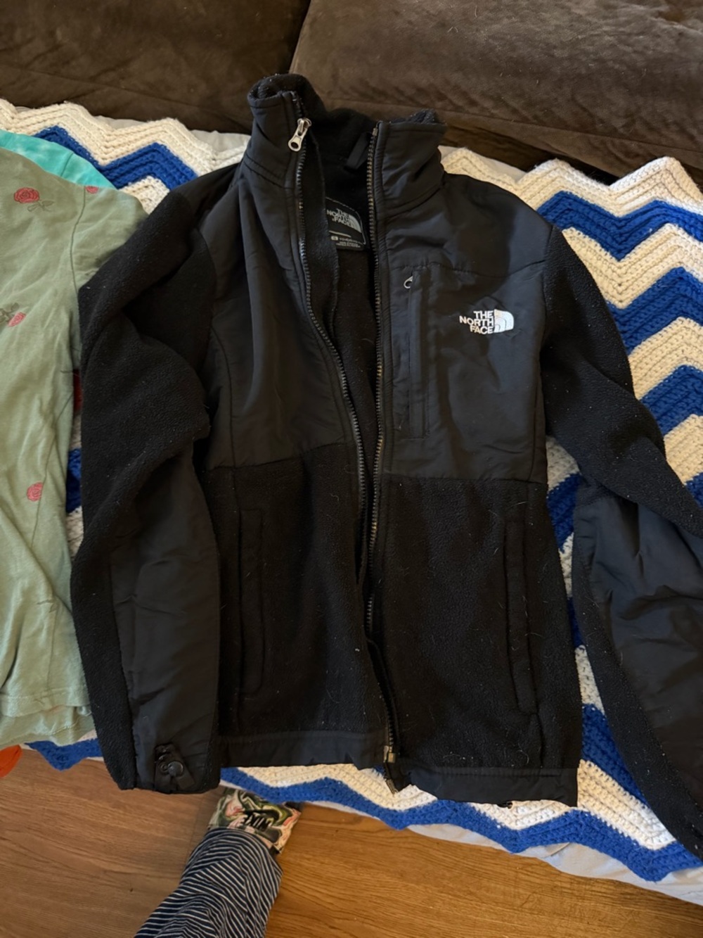 The North Face Black Mixed-Fabric Performance Jacket